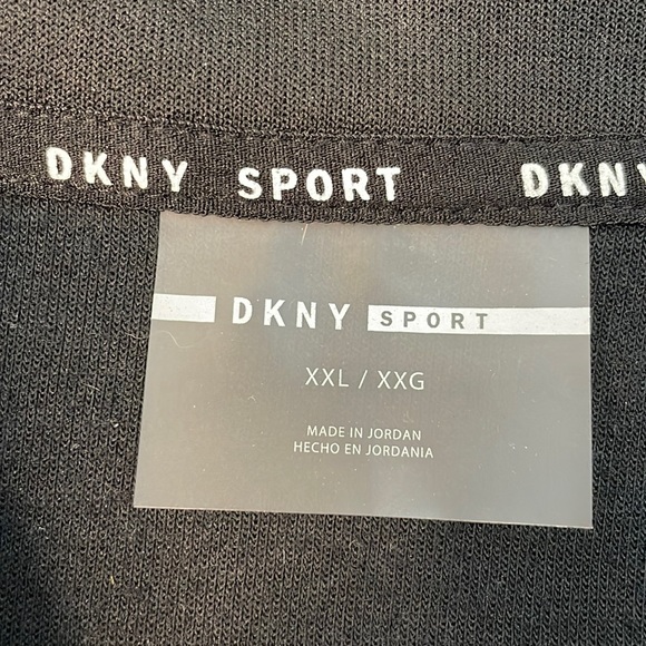 DKNY Sport Womens XXL Colorblock Half-zip Athleisure Long Sleeve Pullover - Picture 5 of 11